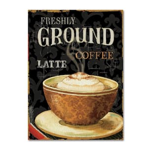 Today's Coffee II by Lisa Audit Floater Frame Drink Wall Art 35 in. x 47 in.