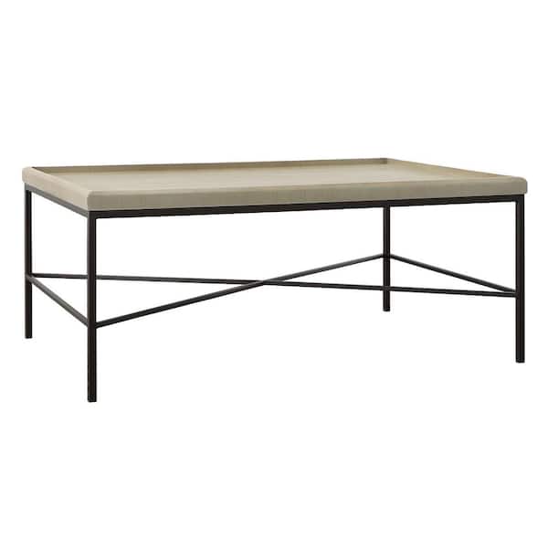 Picket House Furnishings Emitt 32 in. Natural Rectangle MDF Top Coffee Table