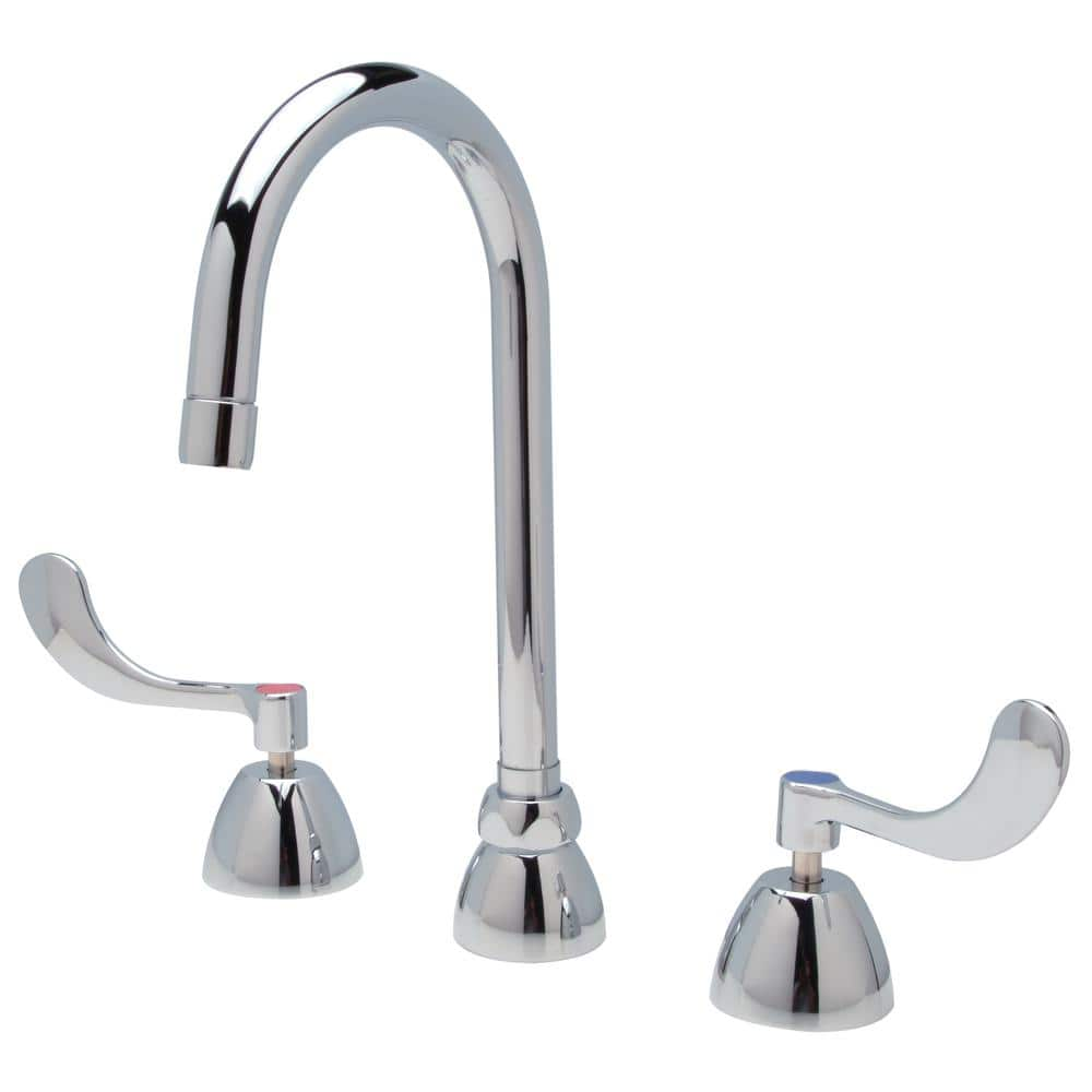 UPC 670240604971 product image for Zurn 4 in Centerset Bathroom Faucet with 0.35 GPM Gooseneck Faucet with 5-3/8 in | upcitemdb.com