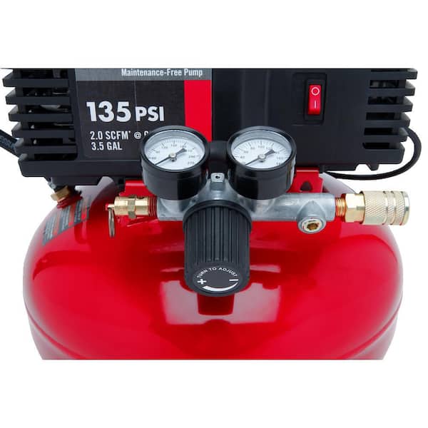 porter cable air compressor 3.5 gal 135 psi