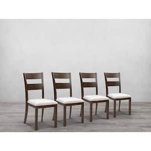 Melinda Espresso Dining Chair with Cushion Seating