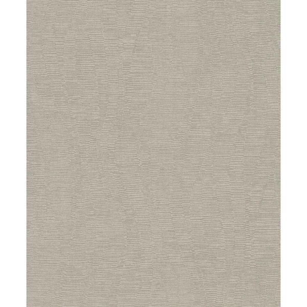 Unbranded Knit Stripe Effect Greige Metallic Finish Vinyl on Non-Woven Non-Pasted Wallpaper Roll
