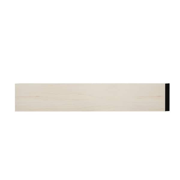 Ekena Millwork WM266 0.25 in. D x 1.5 in. W x 6 in. L Wood (Maple) Panel Moulding Sample