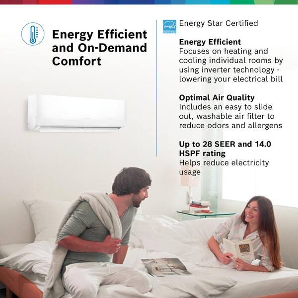 Bosch 36 000 BTU 3 Ton Gen 2 Climate 5000 ENERGY STAR Ductless