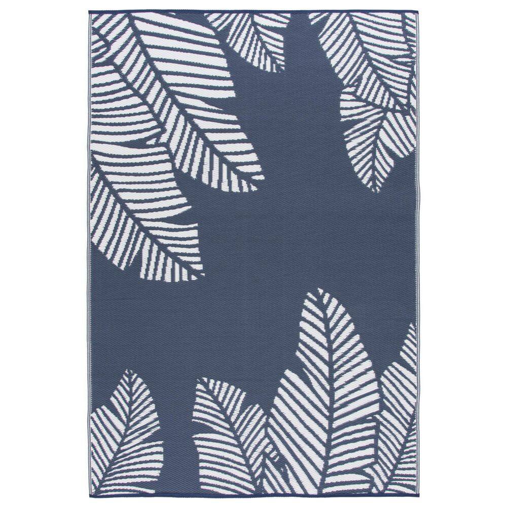 Nuu Garden Blue and White 5 ft. x 7 ft. Rectangle Plastic Moroccan  Waterproof Fade Resistant Indoor/Outdoor Area Rug SO05-01 - The Home Depot