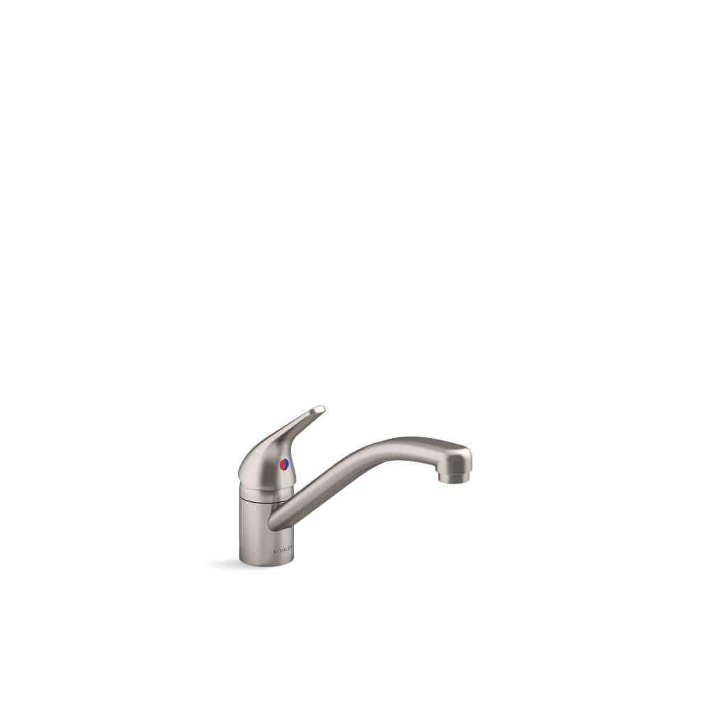 KOHLER Jolt Single-Handle Standard Kitchen Faucet in Vibrant