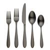 ORNATIVE Sophia 20-Piece Matt Black 18/0 Stainless Steel Flatware Set ...