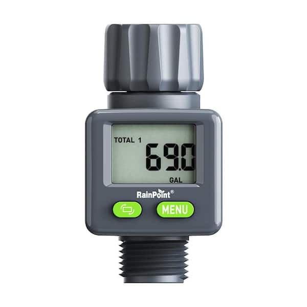 High Precision Garden Hose Digital Water Flow Meter