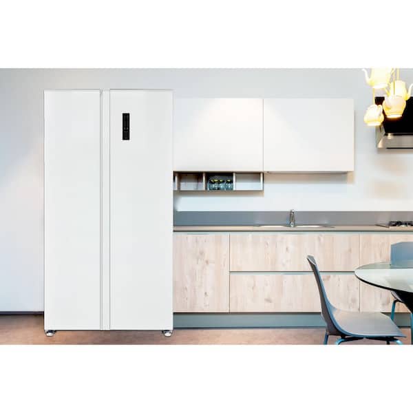 Impecca 36 in. 18.8 cu. ft. Side by Side Refrigerator, Frost Free