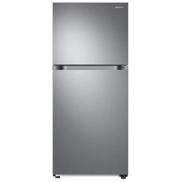 Samsung 29 in. 17.6 cu. ft. Top Freezer Refrigerator with FlexZone and Ice Maker in Fingerprint-Resistant Stainless Steel