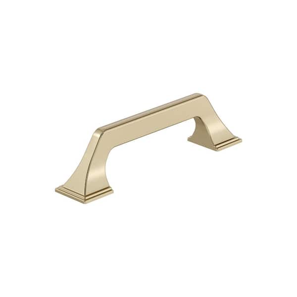 Exceed 3-3/4 in. (96mm) Modern Golden Champagne Arch Cabinet Pull