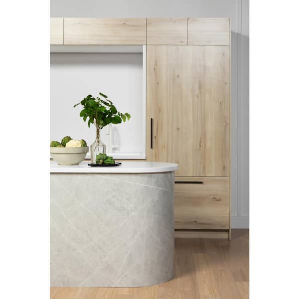 4 ft. x 8 ft. Laminate Sheet in 180fx White Knotty Maple with SatinTouch Finish