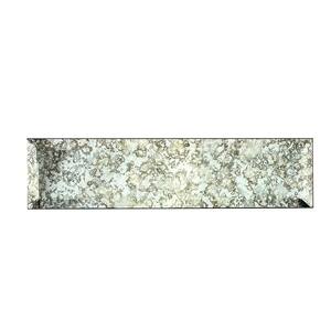 Reflections Antique Silver Beveled Subway 3 in. x 12 in. Glass Mirror Decorative Peel and Stick Tile  (11 sq. ft.)