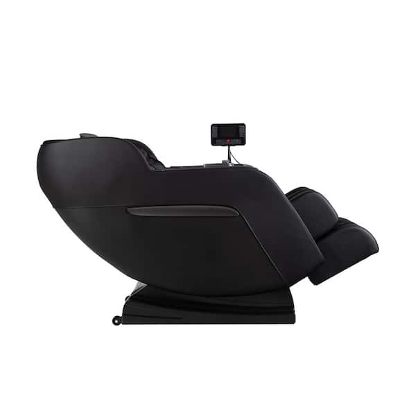 TITAN Regal Series Black Faux Leather Reclining 2D Massage Chair