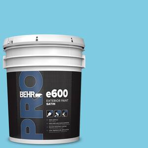 5 gal. #P490-3 Big Chill Satin Exterior Paint