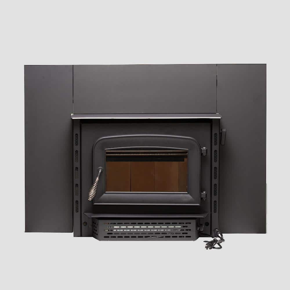 Ashley Hearth Products 26 in. 1,200 sq. ft. EPA Certified Wood-Burning  Fireplace Insert AW1820E - The Home Depot