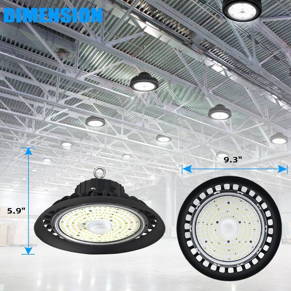 Honbei 10 in. 300-Watt Equivalent Integrated LED Dimmable