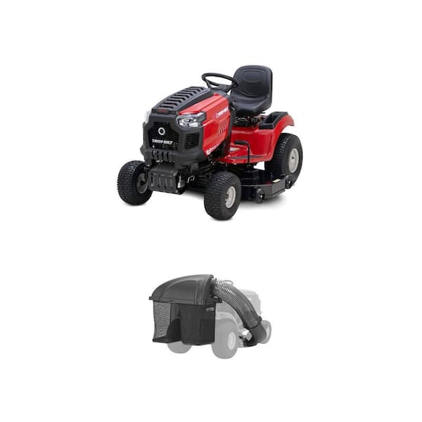 46 in. 22 HP Riding Lawn Tractor with 42/46 in. Double Bagger Combo