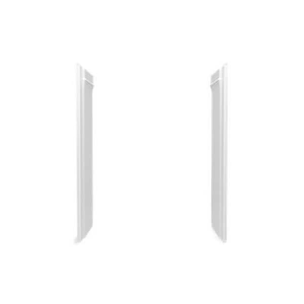 Medley 30 in. W x 72 in. H 2-Piece Glue Upside Shower Wall in White