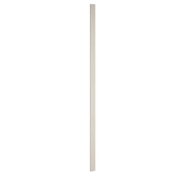 QuickShip Cottage 3 in. W x 96 in. H x 0.75 in. D Sterling Cabinet Tall Filler