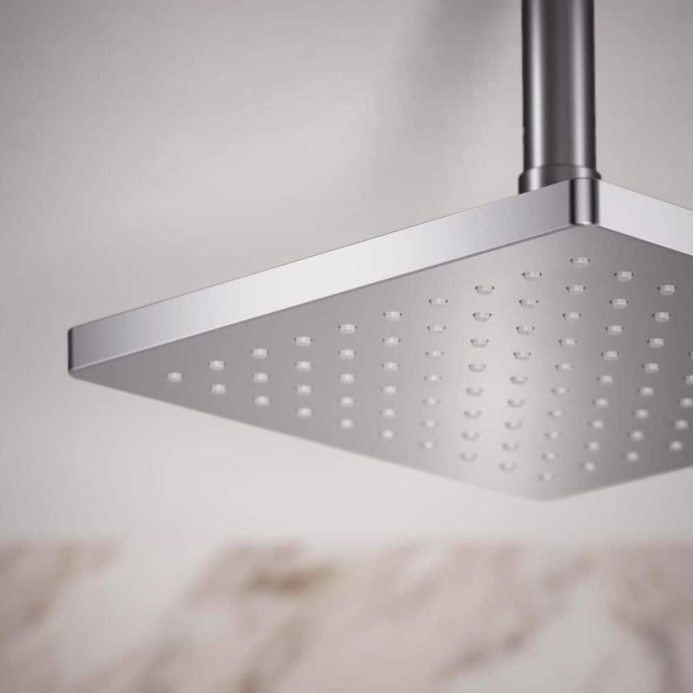Honesty 8" Polished Chrome Square Rain Showerhead