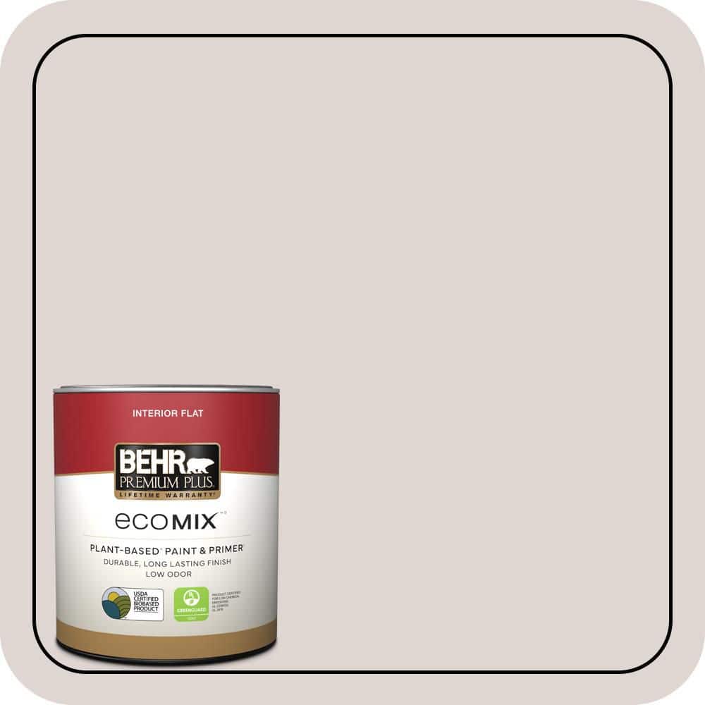 1 qt. #MQ3-02 Kyoto Pearl Flat EcoMix Plant-Based Interior Paint & Primer price history on PriceWatchPro