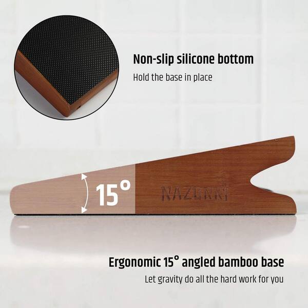 Flattening Stone Leather Strop and Angle Guide Razorri Solido S2 Complete Sharpening Stone Kit Includes Double-Sided 400/1000 and 3000/8000 Grit Whetstones Sharpen and Polish All Metal Blades 