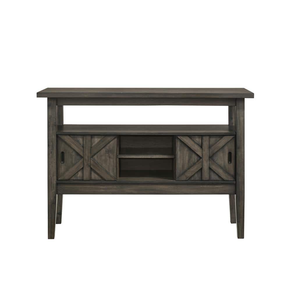 Gulliver Rustic Brown Solid Wood Transitional Server