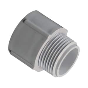 1.25 in. PVC Male Terminal Adapter Conduit Fitting for Cantex PVC Conduits