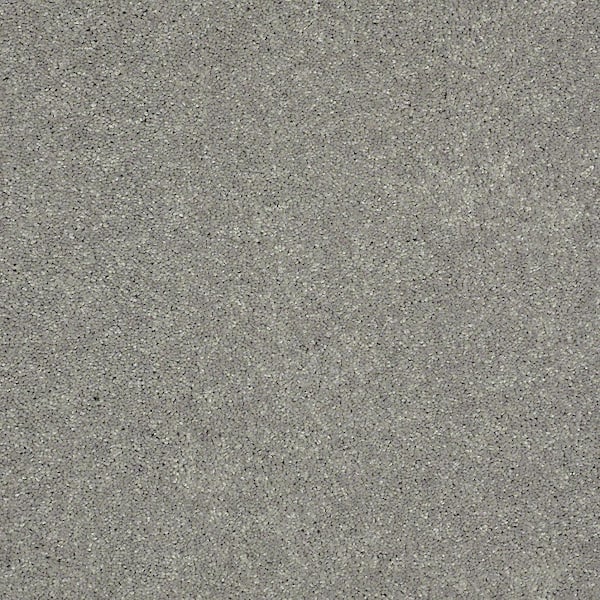 Home Decorators Collection Brave Soul II - Cinder - Gray 44 oz. Polyester Texture Installed Carpet