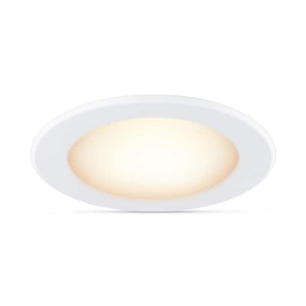 Philips Tunable White 5/6 in. LED 65W Equivalent Dimmable Smart Wi-Fi Wiz Connected Recessed Downlight Kit
