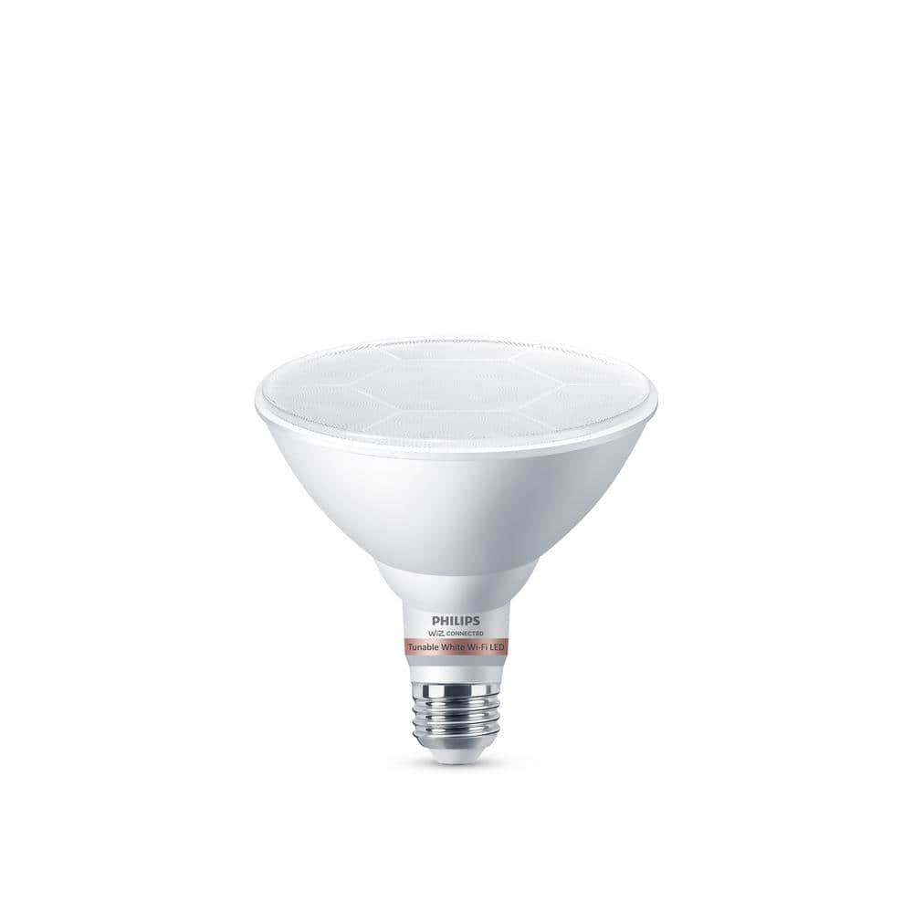 Philips Tunable White PAR38 120W Equivalent Dimmable Smart Wi-Fi Wiz Connected LED Light Bulb