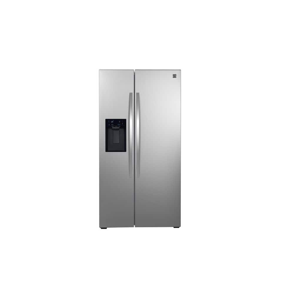 36 in. 29 cu ft. Counter-Depth Side by Side Refrigerator in Stainless Steel with External Ice and Water Dispenser price history on PriceWatchPro