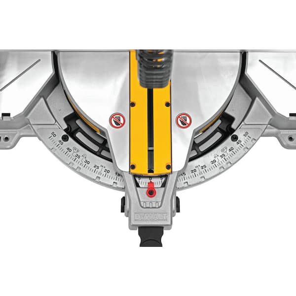 DEWALT - 15 Amp Corded 12 in. Double Bevel Compound Miter Saw and Heavy-Duty Work Stand