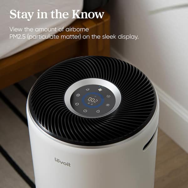 LEVOIT deals PlasmaPro 400S True HEPA Smart Air Purifier, White (NEW)