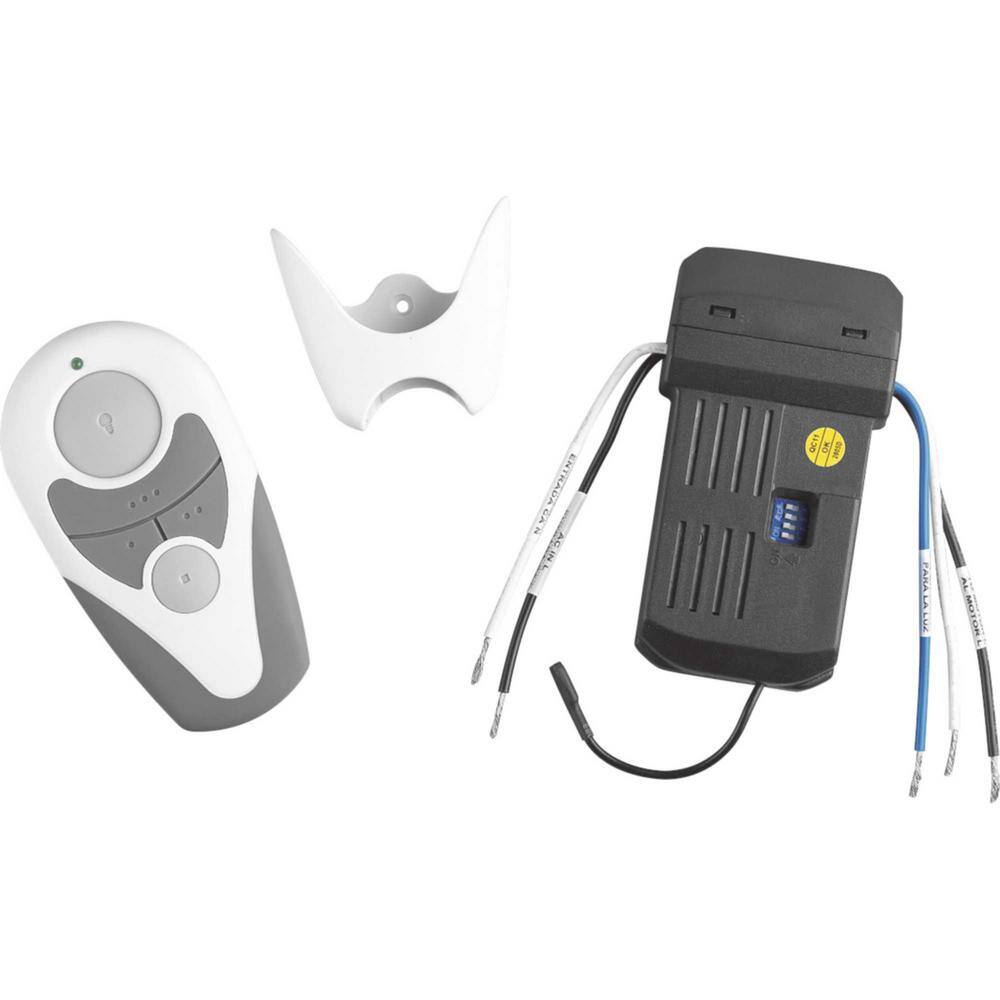 White Universal Ceiling Fan and Light Remote Control