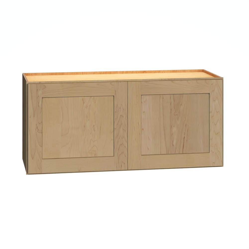 QuickShip Cottage 33 in. W x 12 in. D x 15 in. H Assembled Plywood Shaker Wall Bridge Kitchen Cabinet in Canopy price history on PriceWatchPro