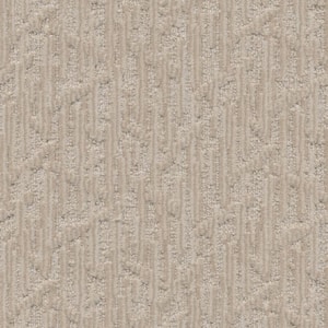 Experimental Art - Sevier - Beige 38 oz. SD Polyester Pattern Installed Carpet