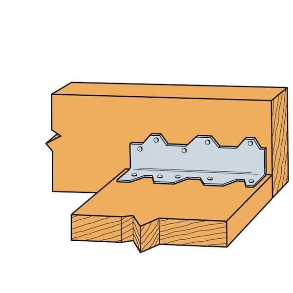 Simpson Strong-Tie 9 in. 16-Gauge ZMAX Galvanized Reinforcing L 