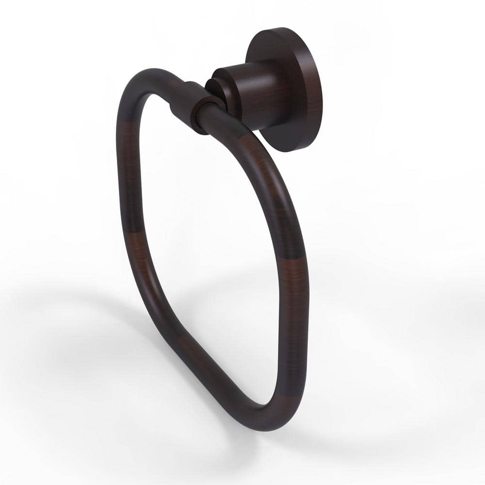 Allied Brass Washington Square Towel Ring in Venetian Bronze WS-16-VB The  Home Depot