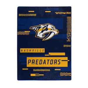 NHL Digitize Predators Raschel Multi-Colored Throw Blanket