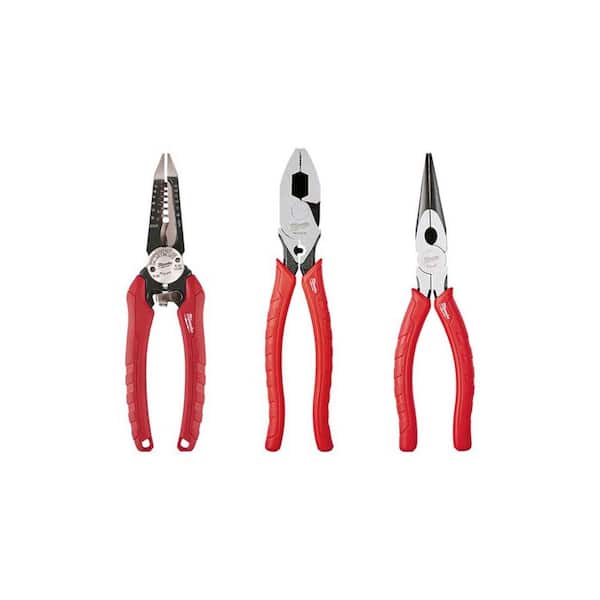 Insulated Pliers and Cutters Set 3-Piece - Electrical Industry