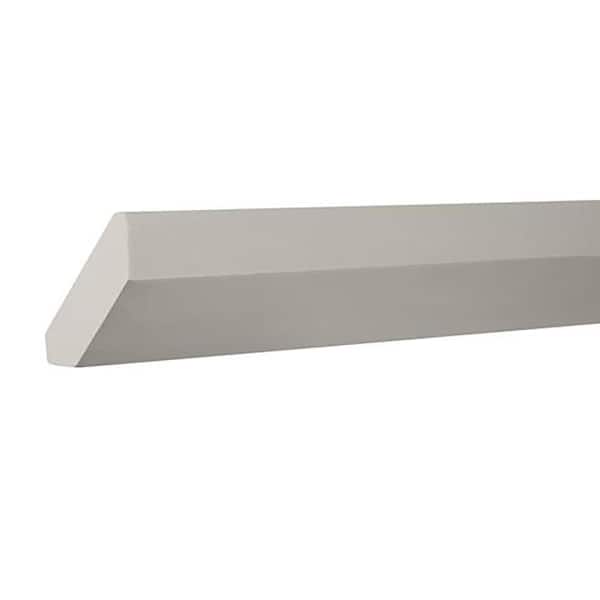 Avondale 91.5 in. W x 2.65 in. H Crown Moulding in Dove Gray