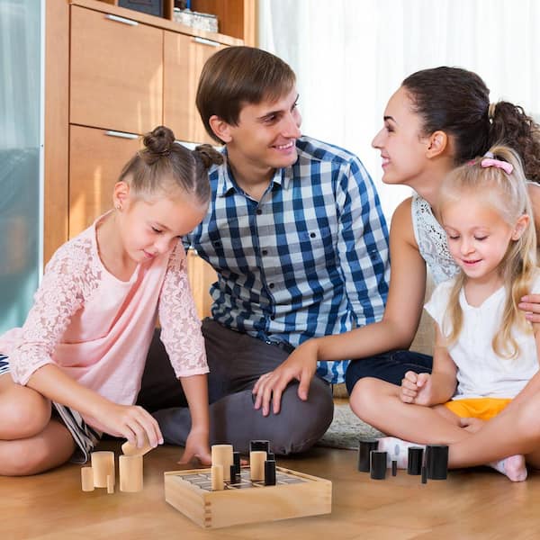 Wooden Tic-Tac-Toe Game - Toys you played with as a kid