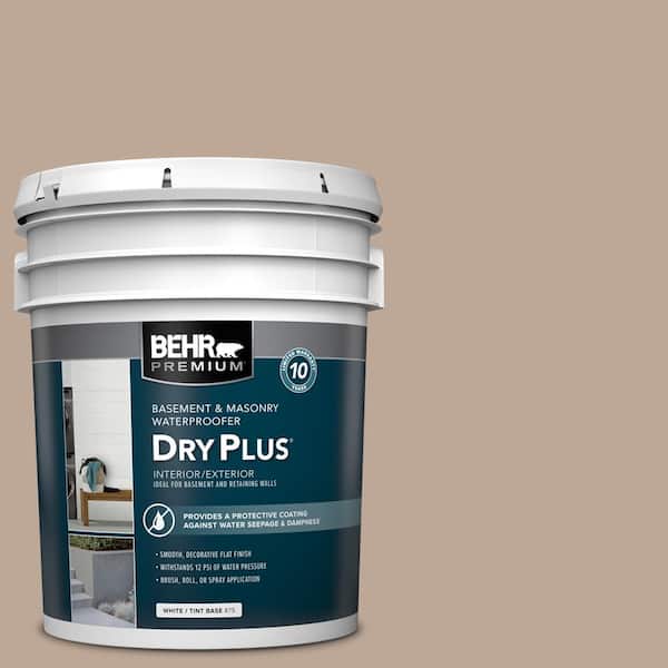 BEHR PREMIUM 5 gal. #DMW-05 Canyon Echo Flat Interior/Exterior Dry Plus Basement & Masonry Waterproofer
