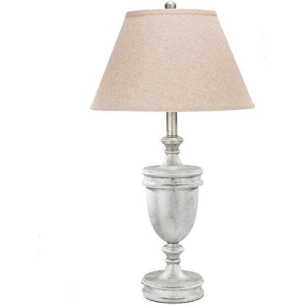 Artistic Weavers Boulton 28.75 in. Antiqued Silver Tone Indoor Table Lamp