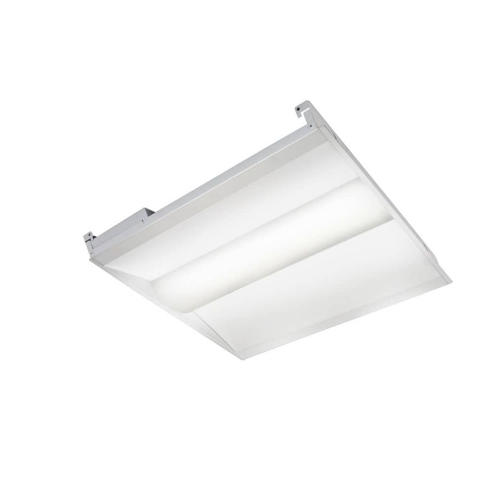 2 ft. x 2 ft. White Integrated LED Troffer Light, 3750/4375/5000LM, 30/35/40W, 3500/4000/5000K, 0-10-Volt Dimmable, UL price history on PriceWatchPro