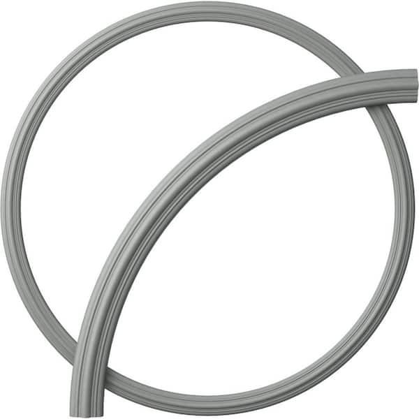 Ekena Millwork 64-1/2 in. Traditional Ceiling Ring (1/4 of complete circle)