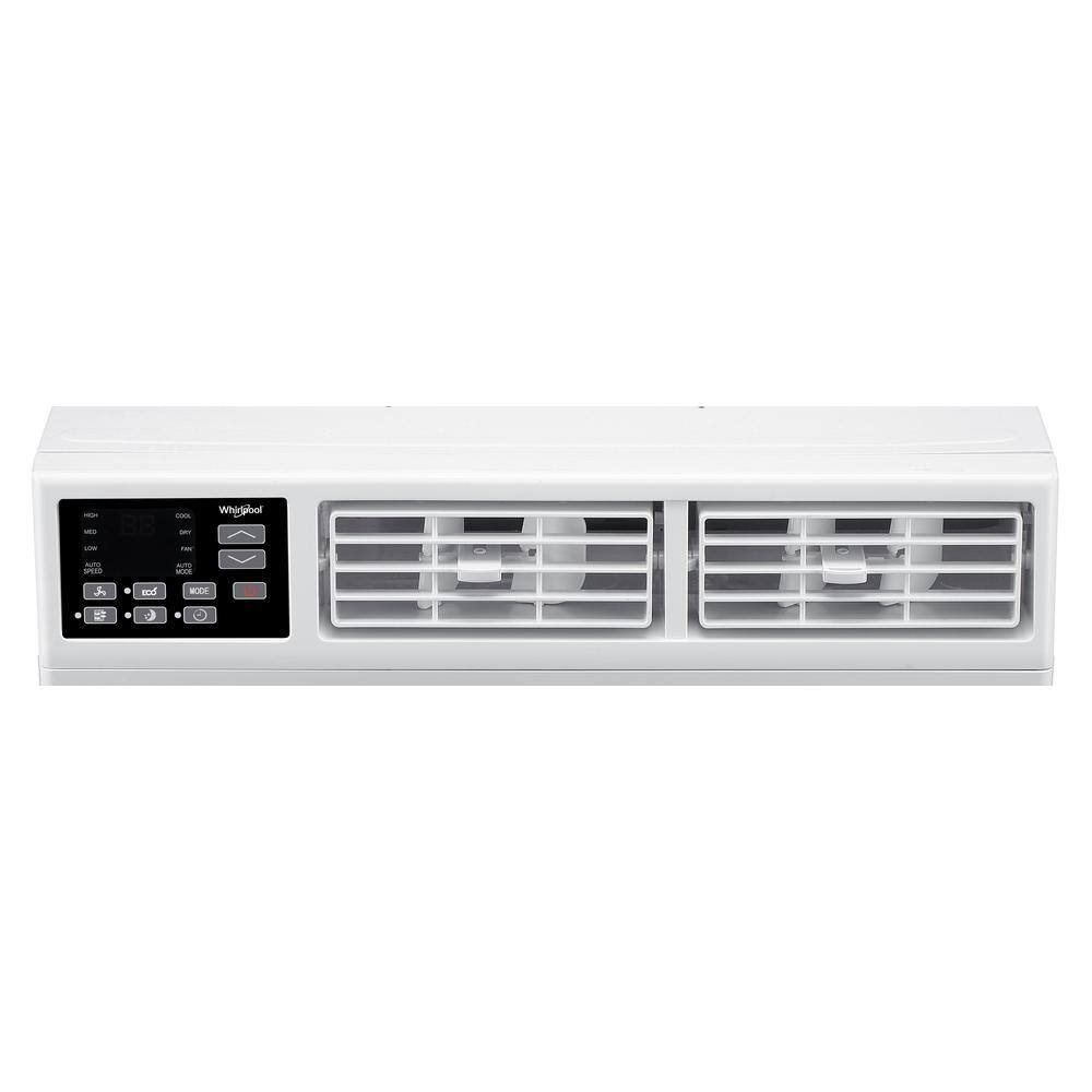 White 15,000 BTU Window-Mounted Air Conditioner with Remote