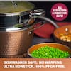 Gotham Steel 2 Qt. Aluminum Ti-Ceramic Non-Stick Sauce Pan with Glass Lid  1364 - The Home Depot